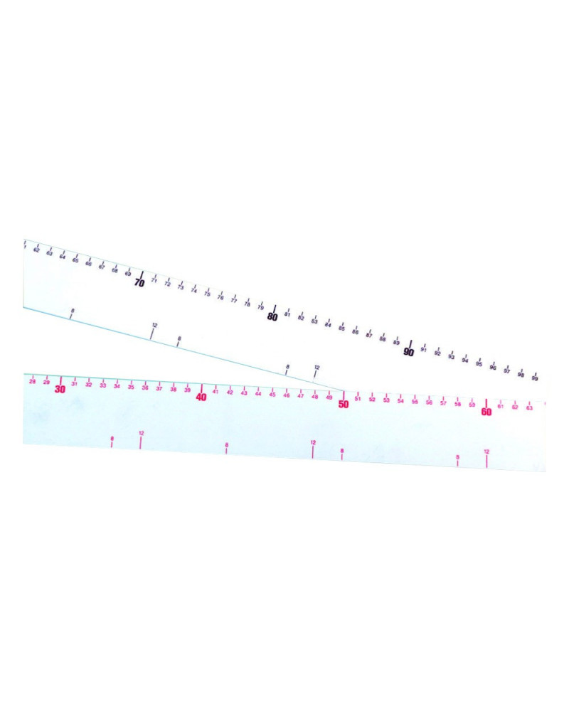 Règle graduée plastique
