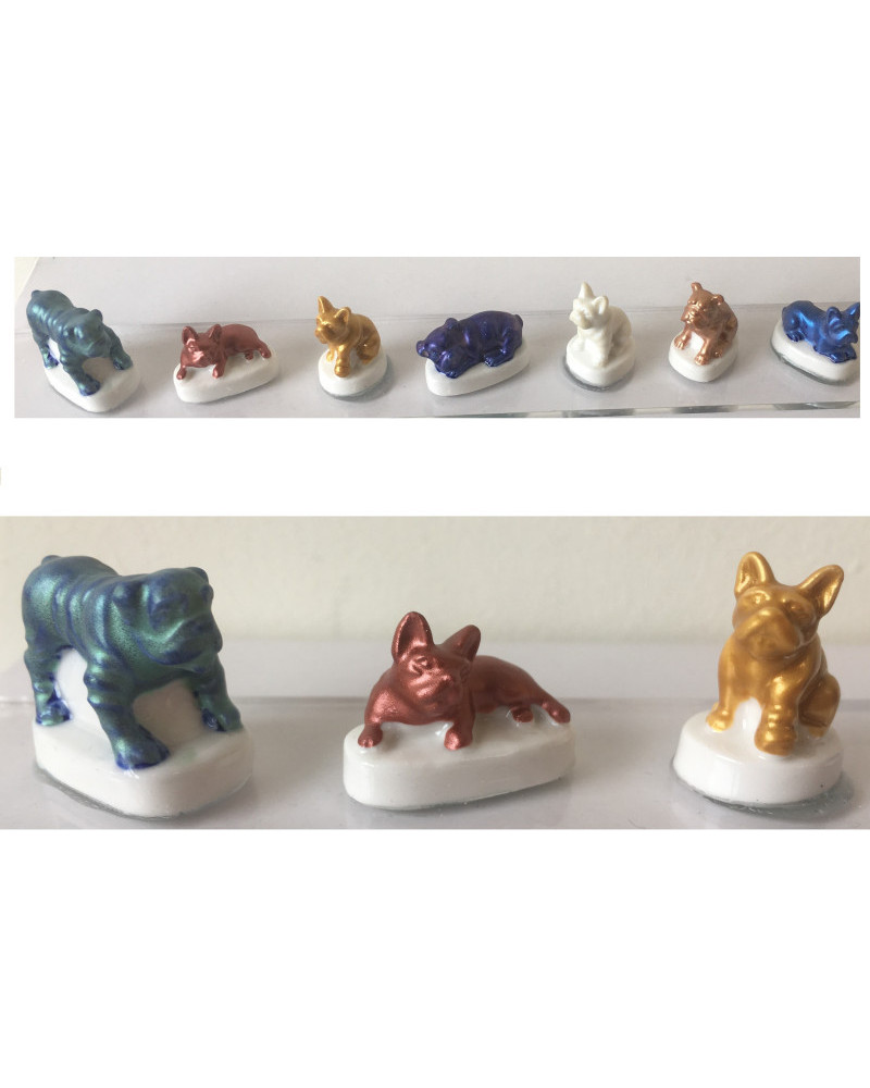 Collection de fèves BOULEDOGUE & CO