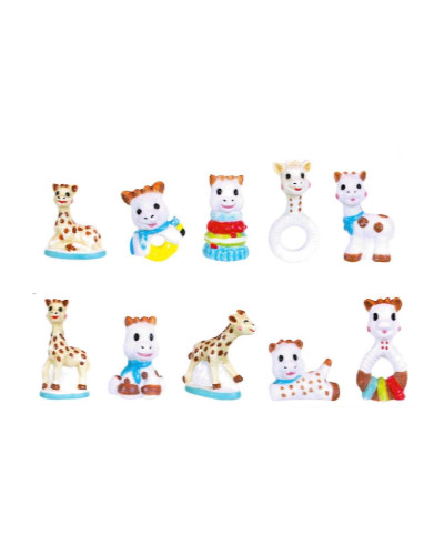 Collection de fèves "SOPHIE LA GIRAFE"