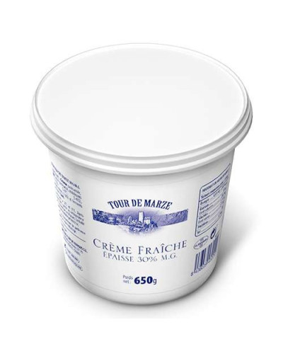 Crème fraîche épaisse 30% 650 gr