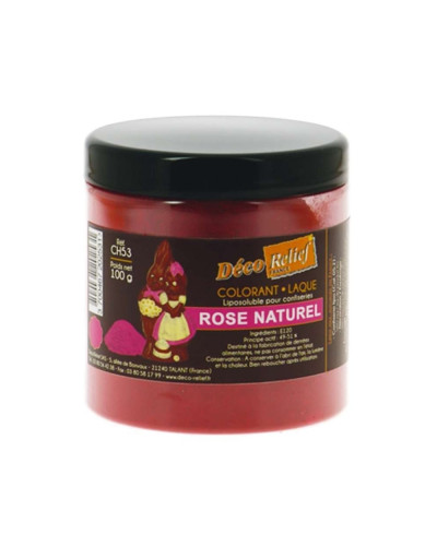 Colorant laqué ROSE 100g Déco relief