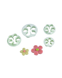 Découpoir fleur (Lot de 4)