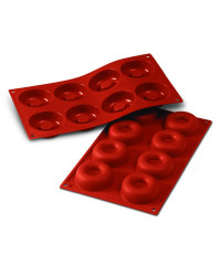 Moule silicone 8 savarins