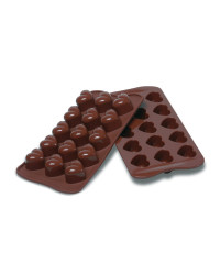 Moule chocolats 15 petits coeurs