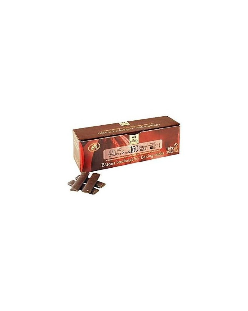 Bâtons de boulangers chocolat noir pour pains aux Chocolat x160