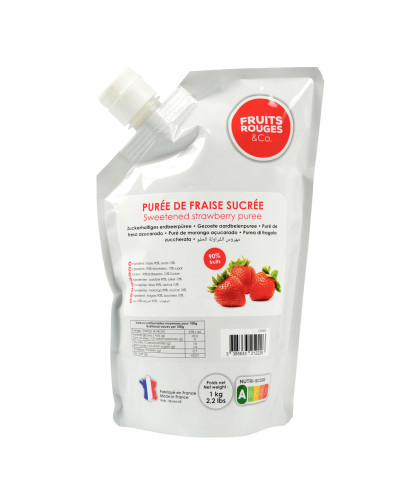 Purée de fraise Léonce Blanc 1kg