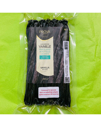 Gousses de vanille Papouasie Tahitensis 200gr