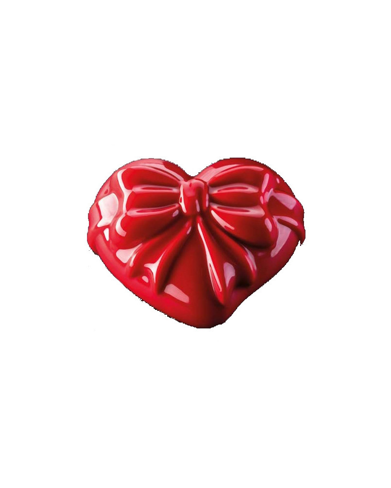 Moule Coeur bombé en silicone - Silikomart