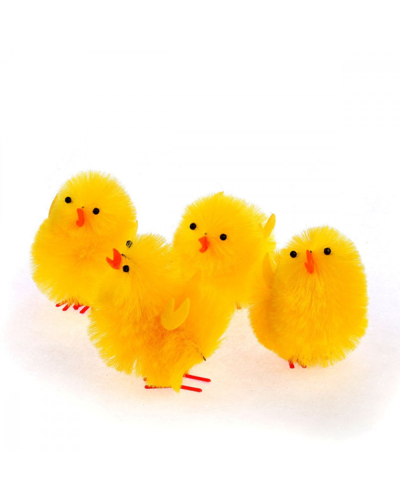 60 mini poussins jaunes