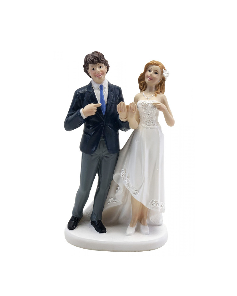 20 Mouchoirs Couple Marié - Motif Larmes De Joie, Mariage, Allemand