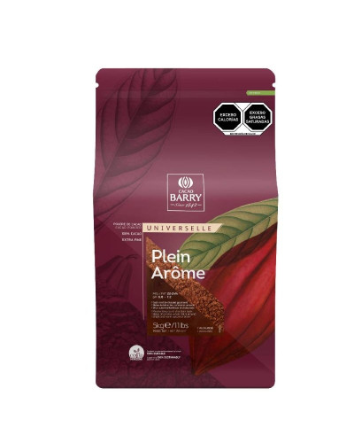 Poudre de cacao 100% plein arôme barry 5KG