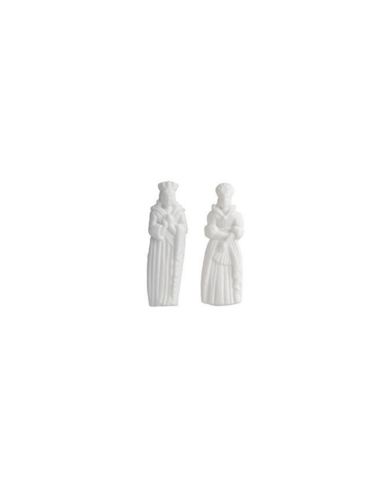 144 fèves plastique rois reines