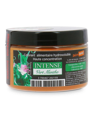 Colorant intense vert menthe Déco Relief (pot de 50gr)