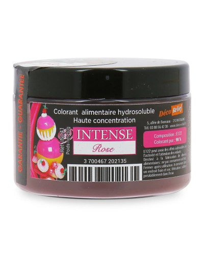 Colorant intense rose Déco Relief (pot de 50gr)