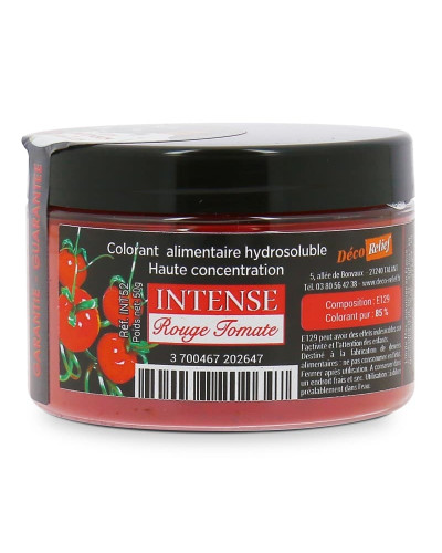 Colorant rouge tomate Déco Relief (pot de 50gr)