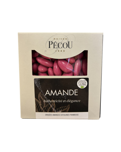 Dragées amandes catalanes framboise