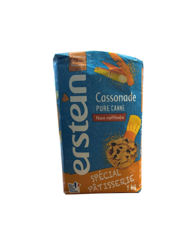 Sucre cassonade pure canne 1 kg