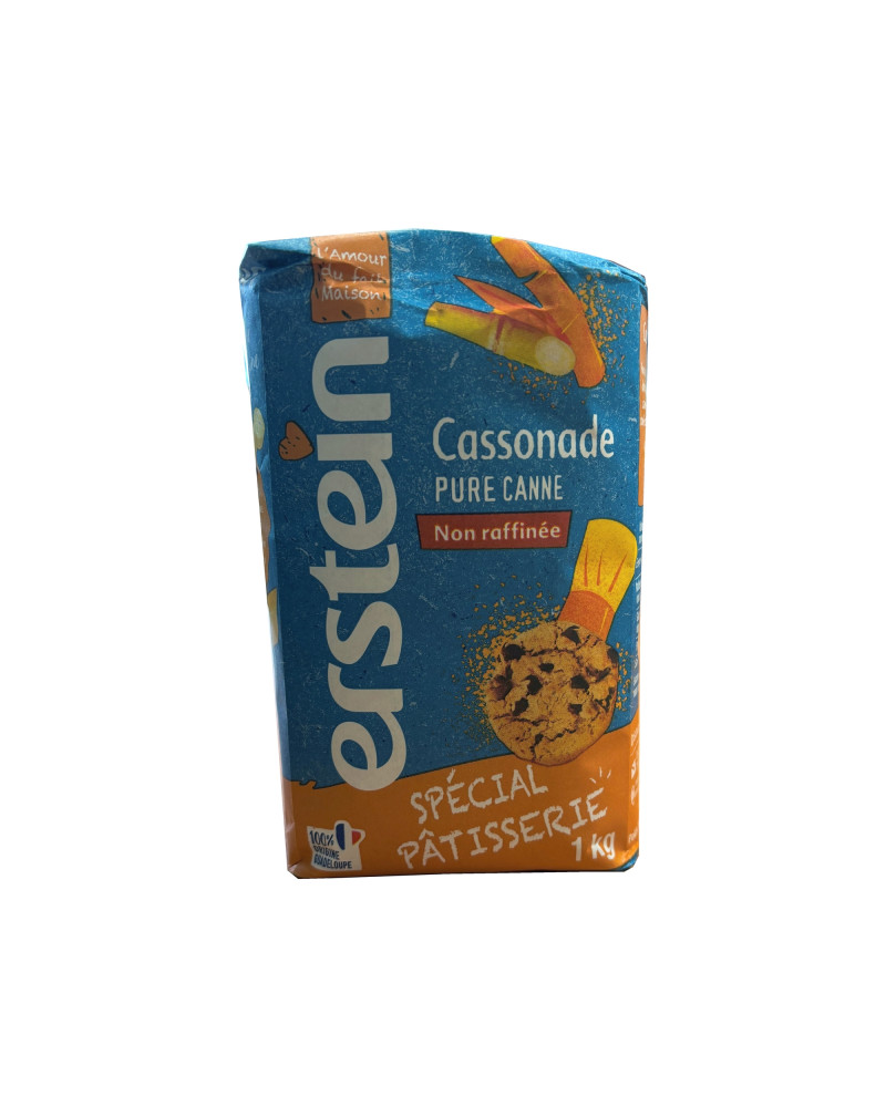 Sucre cassonade pure canne 1 kg