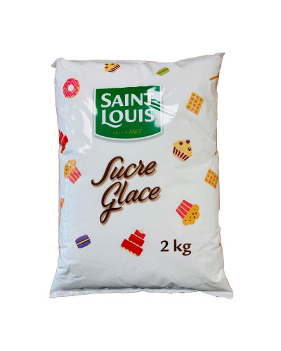 Sucre glace Saint Louis en sachet de 2 kg