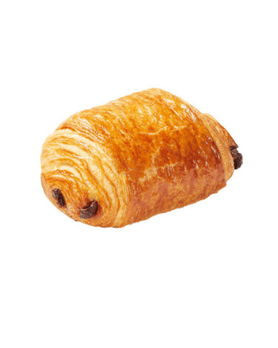 60 pains au chocolat 75gr prêt a cuire au beurre