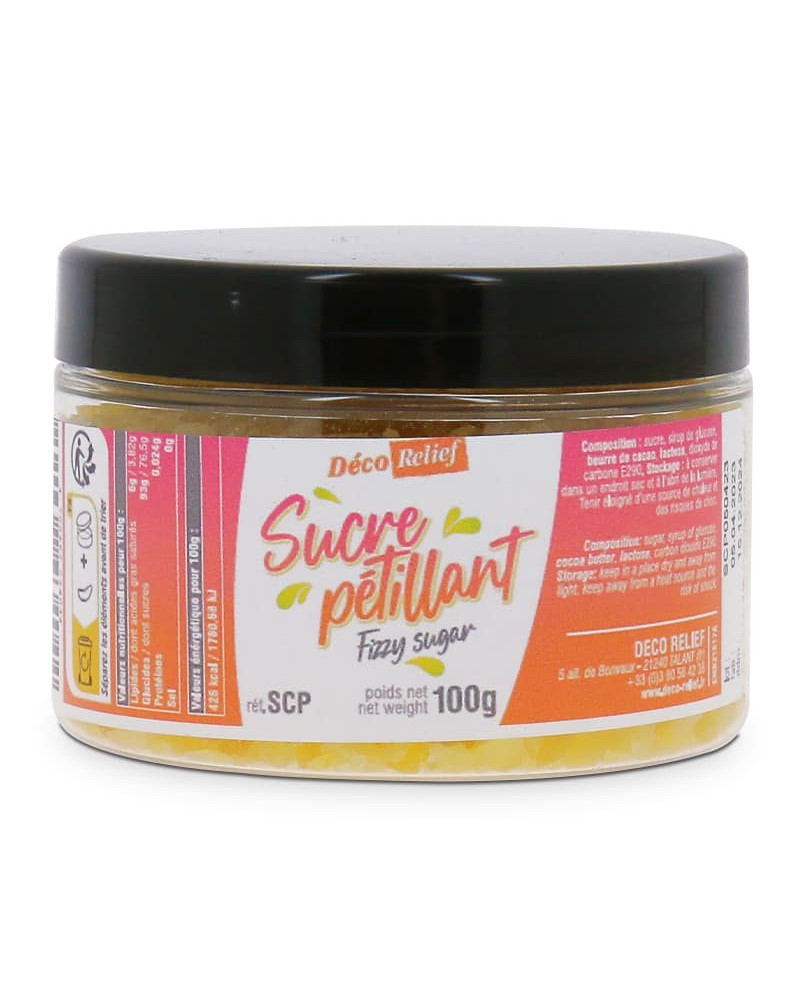 Sucre pétillant en pot de 100gr