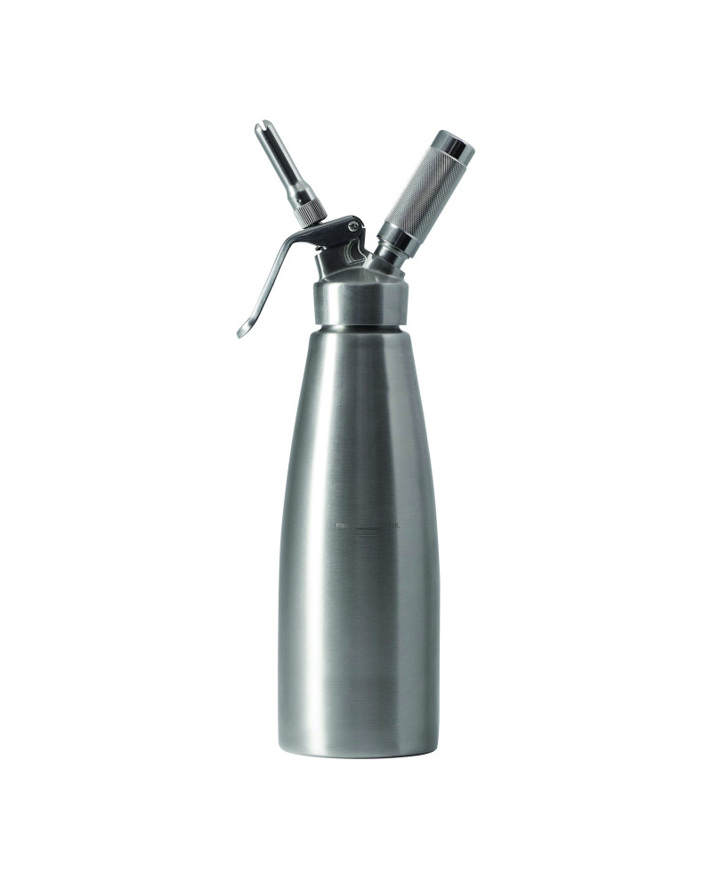 Siphon à crème tout inox 0.5 litre
