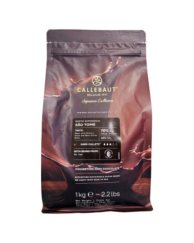Sao Thomé 70% noir 1kg Callebaut chocolat de couverture