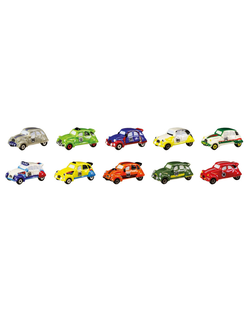 Collections de fèves "2CV RACING"