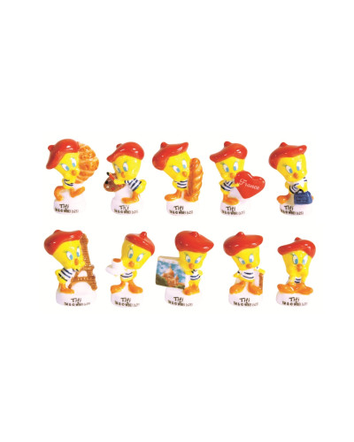 Collection de fèves "TITI AIME LA FRANCE"