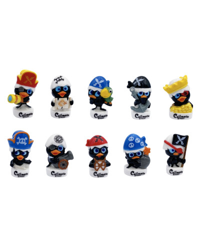 Collection de fèves "CALIMERO PETIT PIRATE"