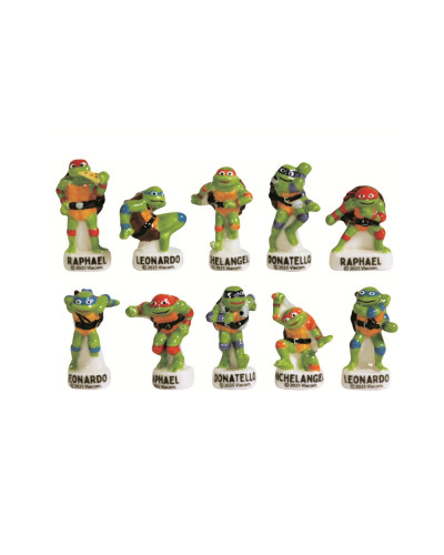 Collection de fèves "TORTUE NINJA"
