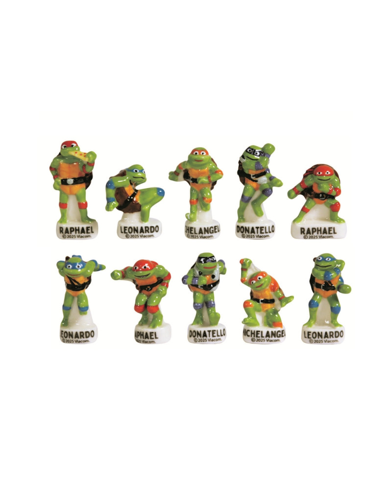 Collection de fèves "TORTUE NINJA"