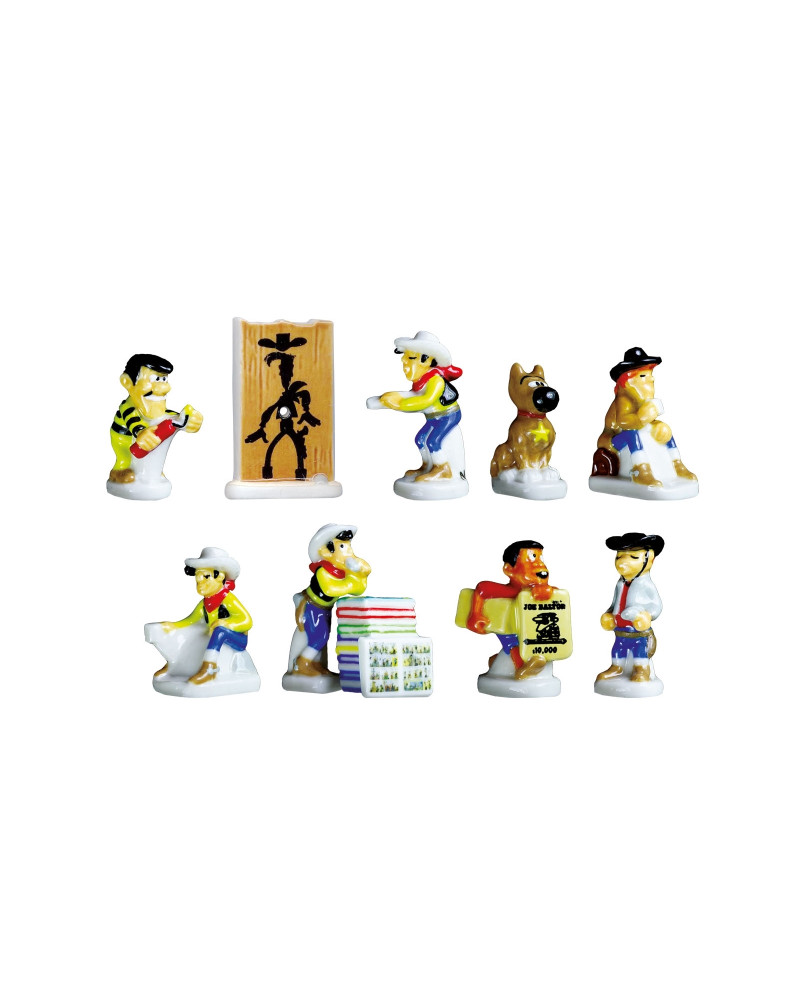 Collection de fèves "LUCKY LUKE OPHILE"