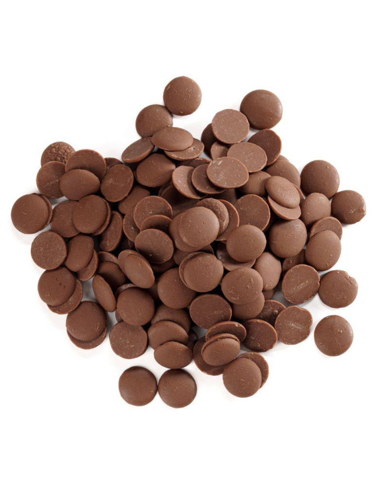 Pistoles de chocolat lait 35% cacao x 1 kg