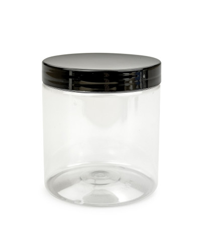 Pots plastique avec couvercle vissable 500ml