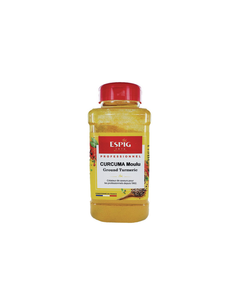 Curcuma moulu, en sachet de 500 gr