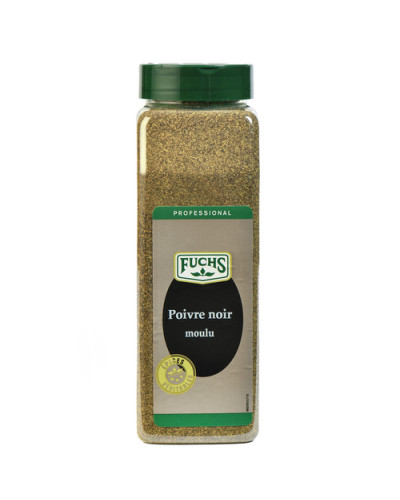 Poivre noir moulu en pot de 510 gr