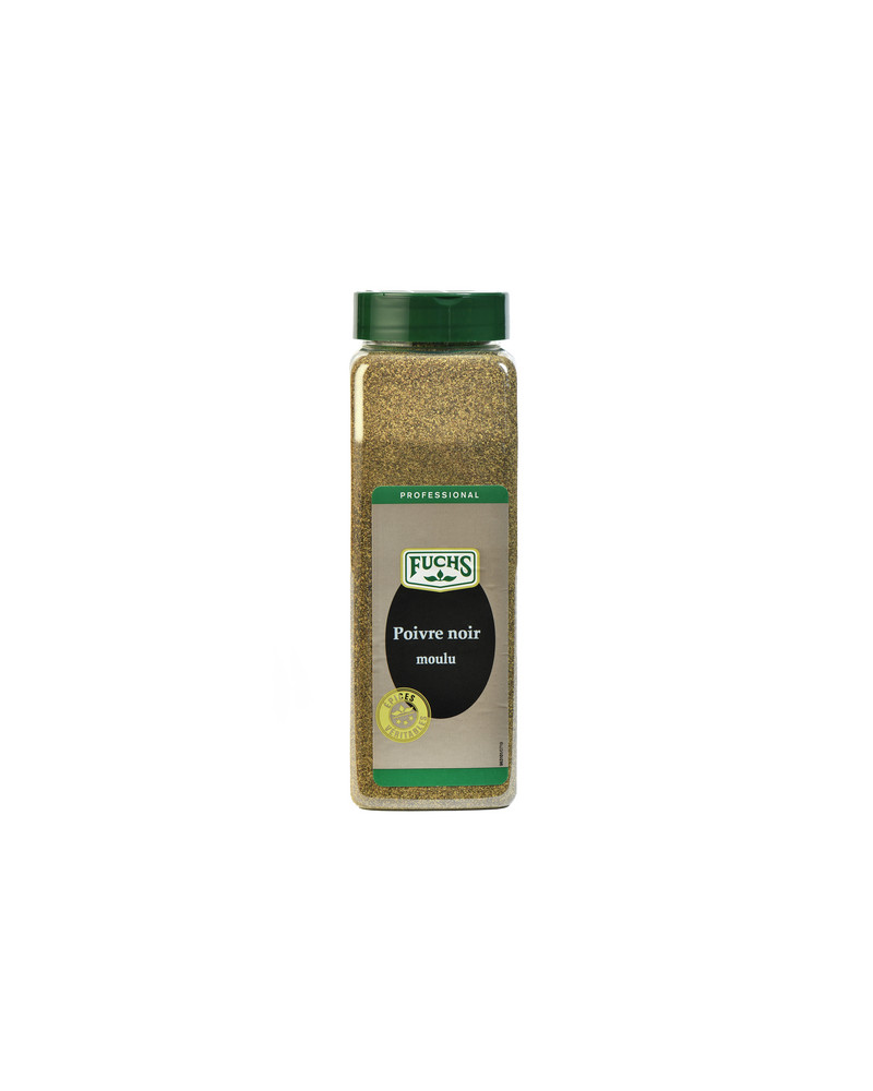 Poivre noir moulu en pot de 510 gr