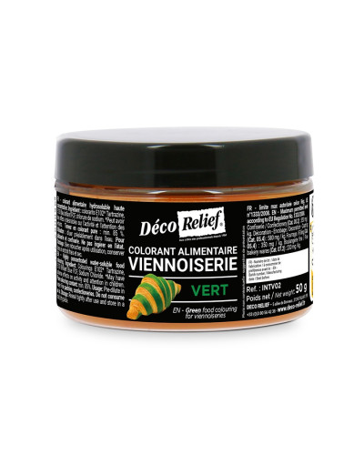 Colorant viennoiserie VERT 50gr