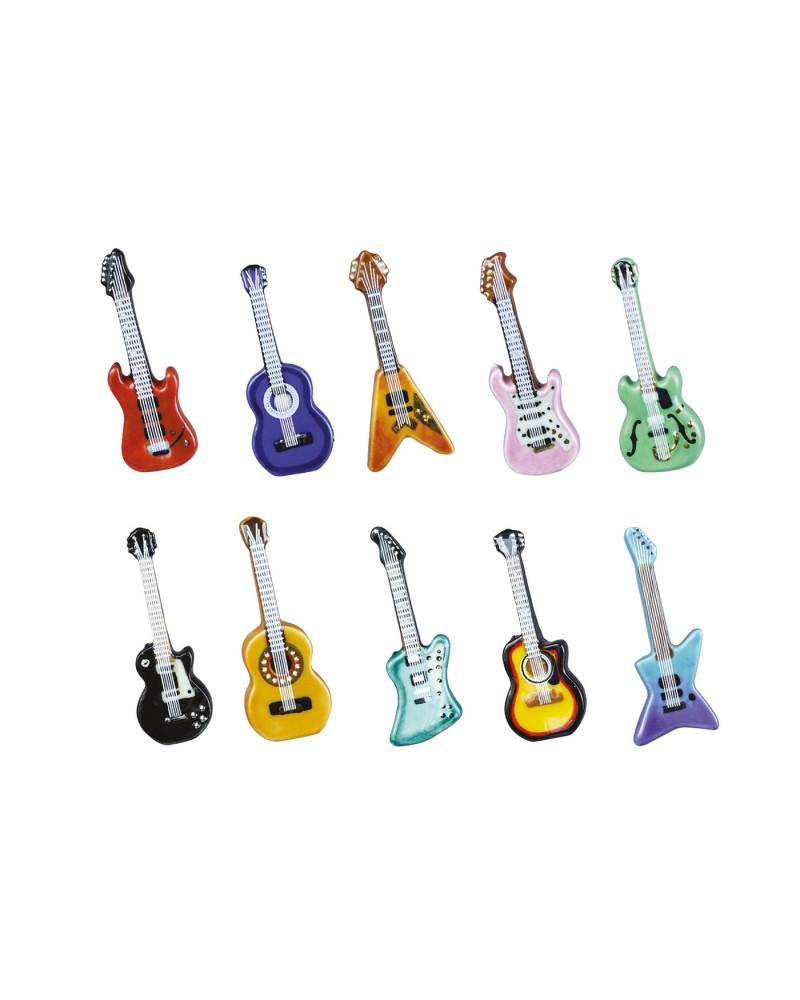 Collection de fèves "COLLECTION DE GUITARES"