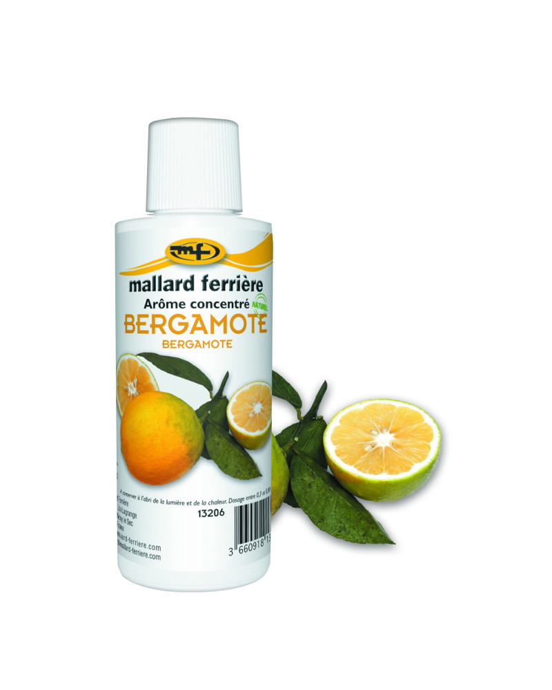 Arôme concentré bergamote Mallard flacon 125ml
