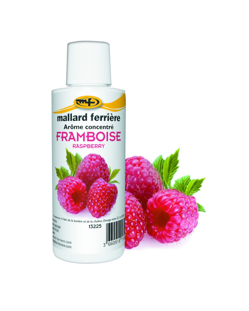 Arôme concentré framboise Mallard flacon 125ml