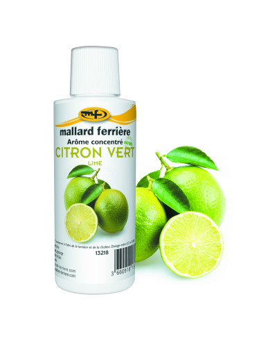 Arôme concentré citron vert Mallard flacon 125ml