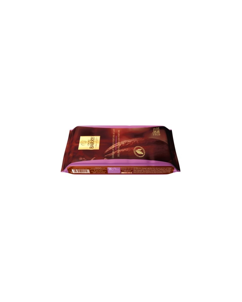 Chocolat Lait 38% Barry Lactee Superieure Plaque 2.5Kg