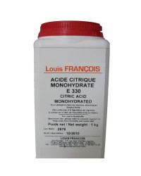 Acide citrique monohydrate 1kg Louis François