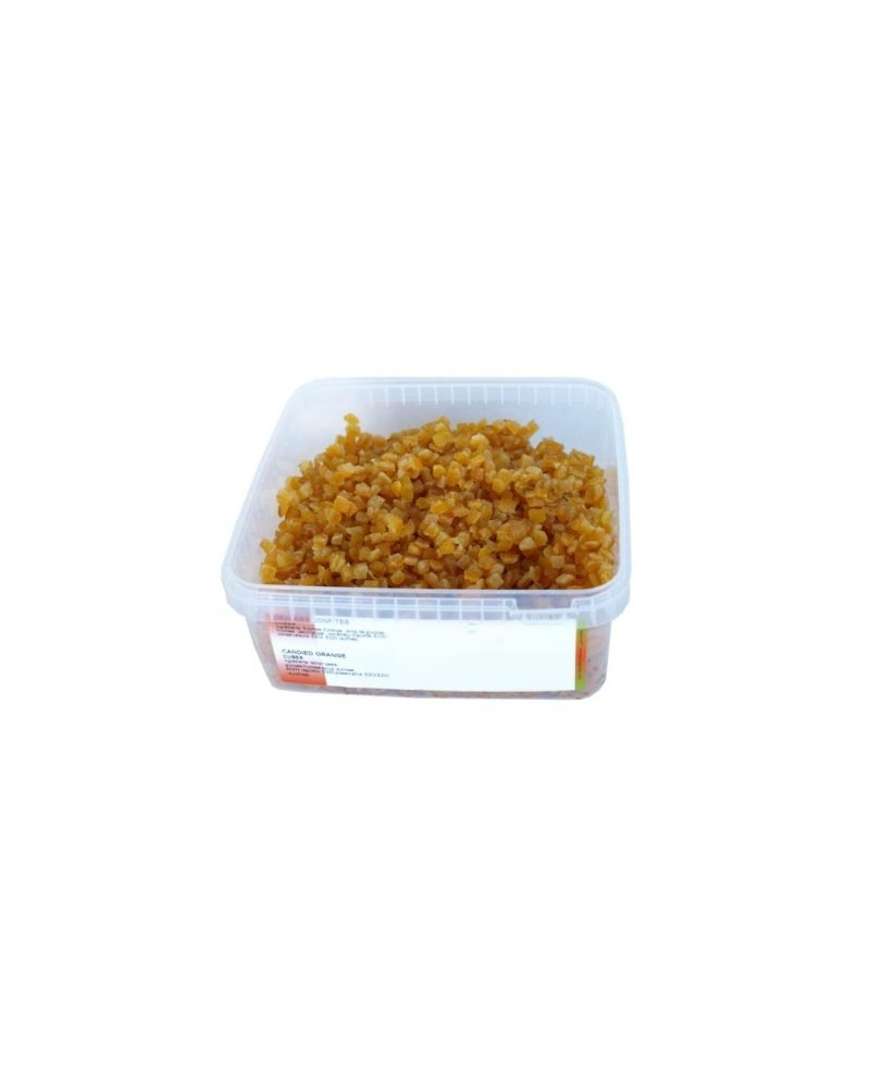 cubes d'oranges confits par 1 Kg