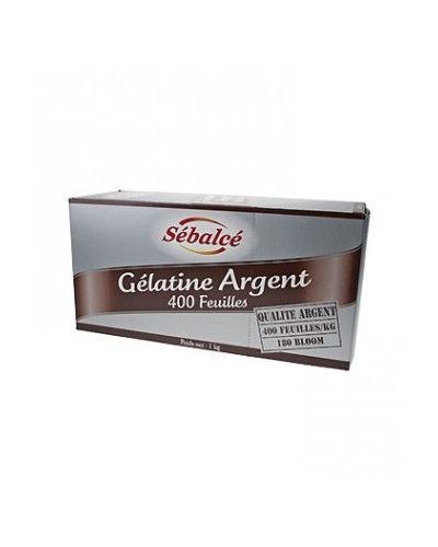 Feuilles de gelatine qualite argent 1kg