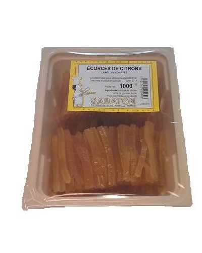 Aiguillettes de citrons par 1 kg