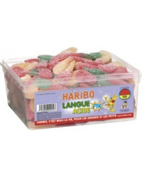 Langue acide haribo tubo 105p