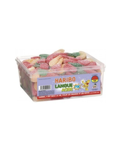 Langue acide haribo tubo 105p